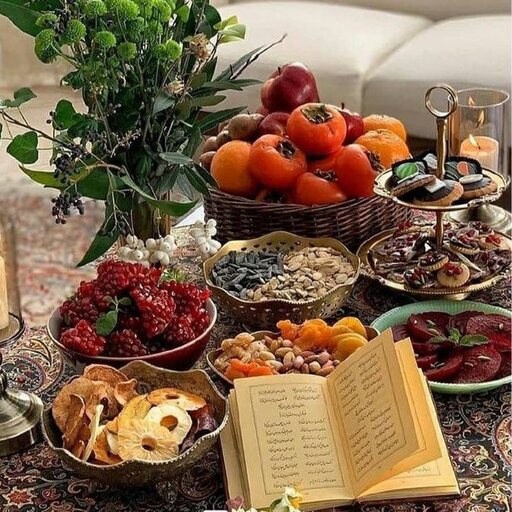 میوه آرایی شب یلدا