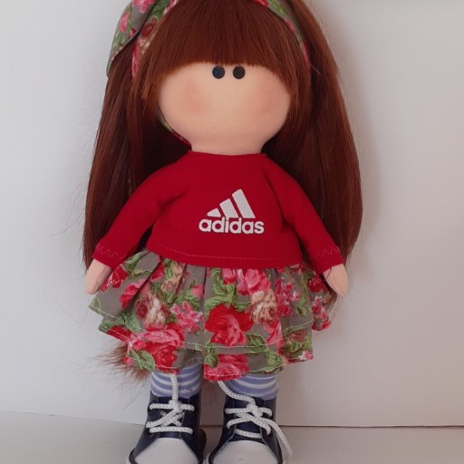 عروسک  روسی دختر ،نازگل ،قد کامل 23 سانتی