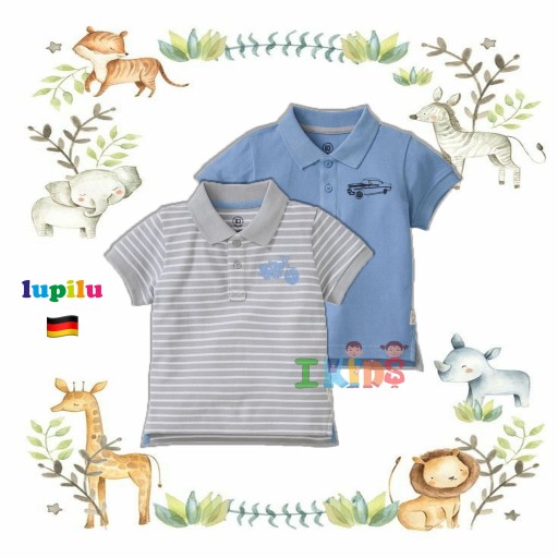 پک دو عددی تی شرت پسرانه لوپیلو - lupilu