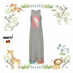 پیراهن ساحلی بلند دخترانه طرح سامر برند پیپرتس - pepperts آلمان