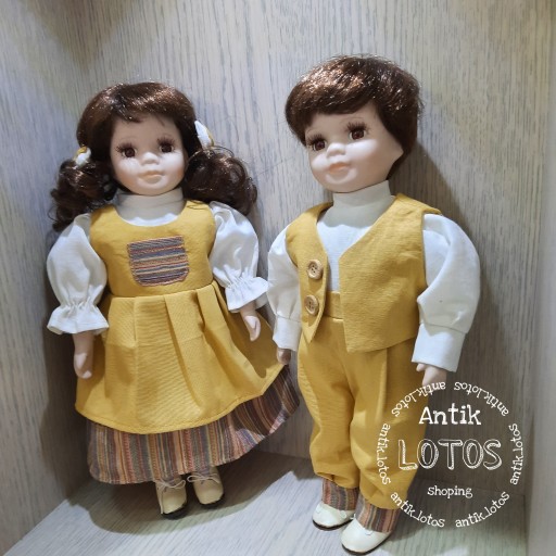 عروسک دختر و پسر سرامیکی خارجی
بسیار زیبا و به صورت جفت فروش میره