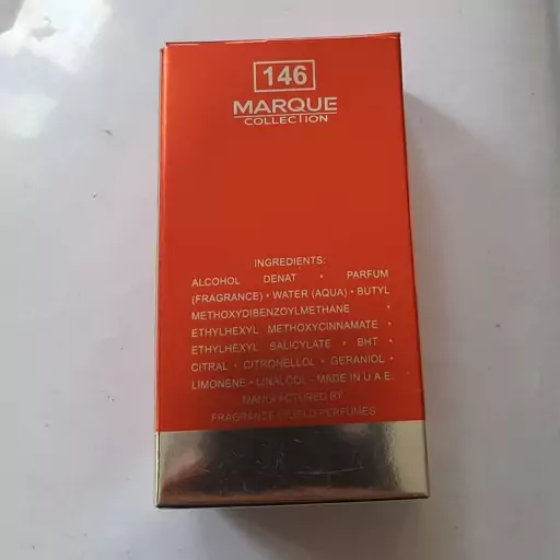 عطر ادکلن مردانه دانهیل دیزایر قرمز مارکویی کالکشن کد 146 ( Marque Collection Dunhill Desire Red) 

