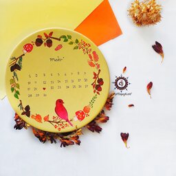 دیوارکوب تقویم تولد مخصوص فصل پاییز و هدیه