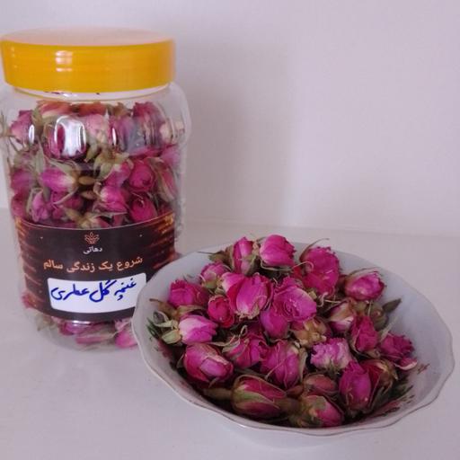 غنچه گل محمدی دهاتی کالا با عطر زیاد - 100 گرمی