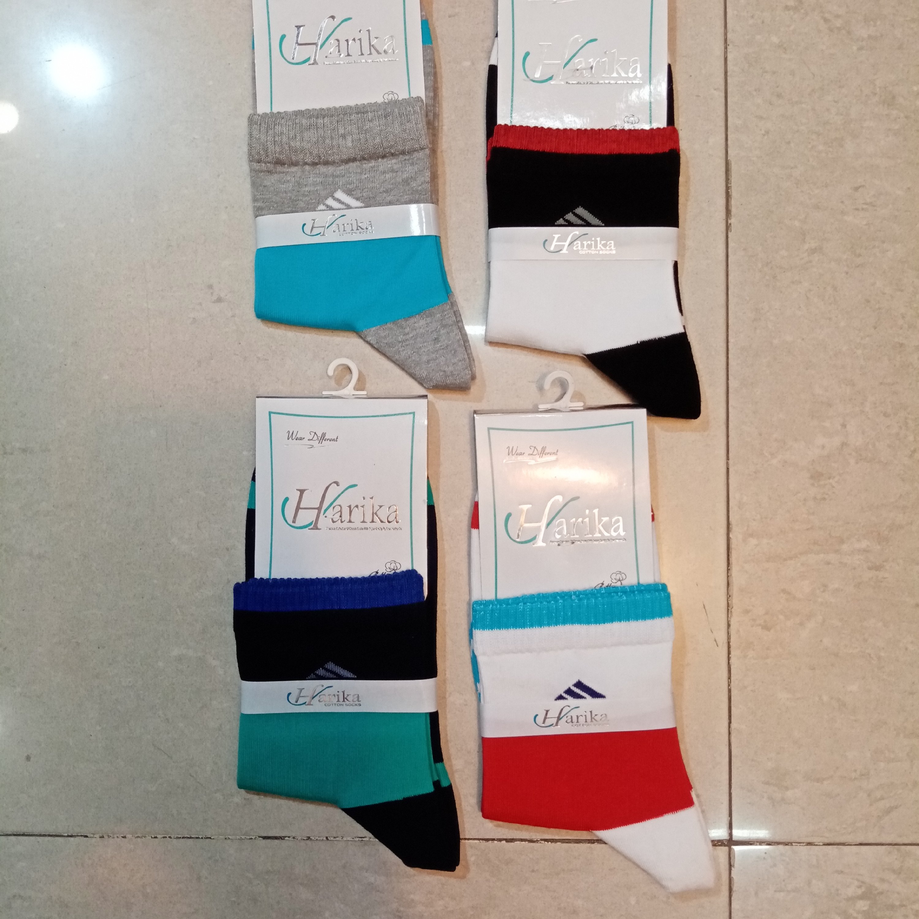 جوراب نیم ساق رنگی مردانه اعلا فانتزی و با کیفیت و شیک