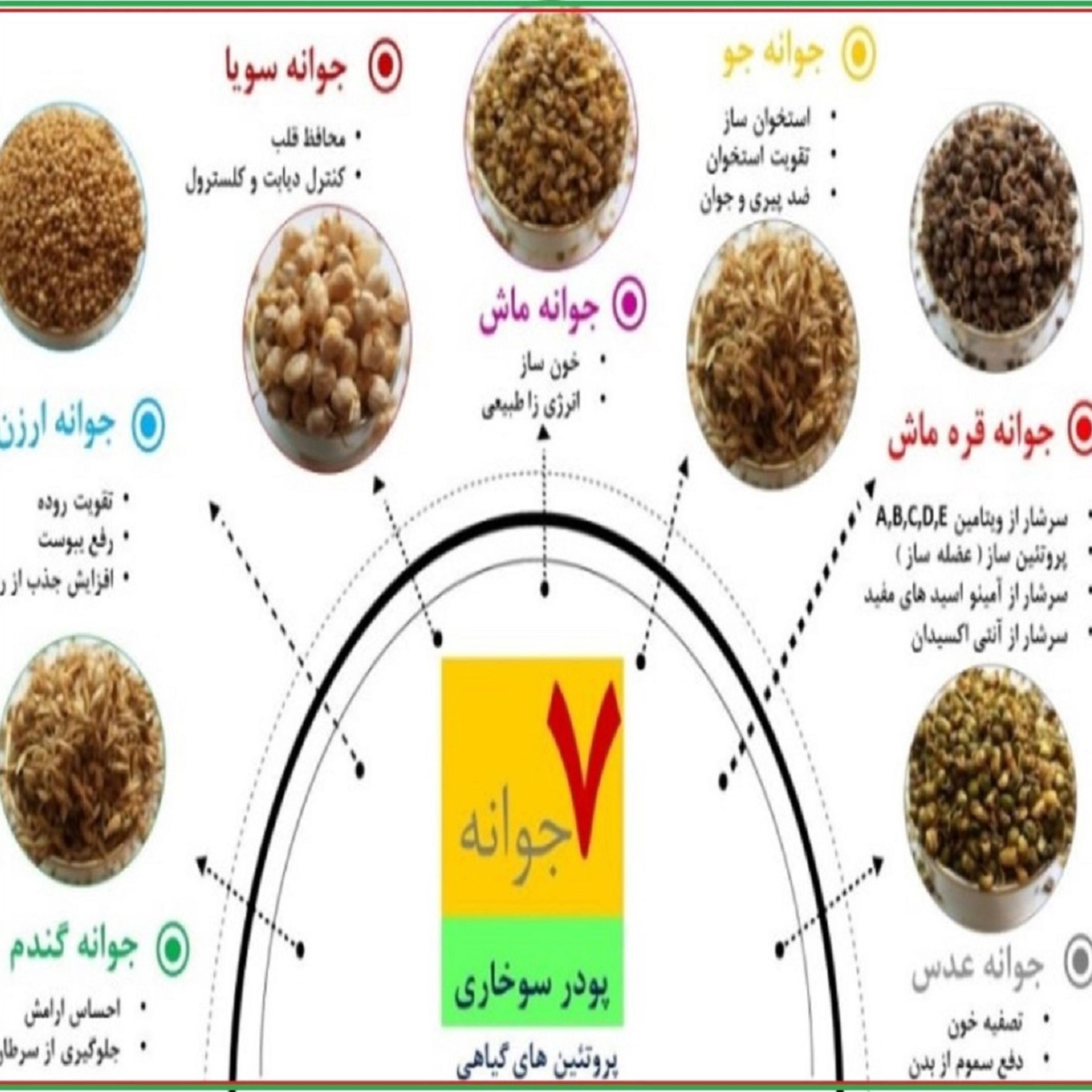 پروتئین گیاهی پودر سوخاری