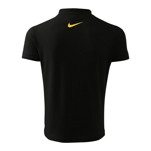 پولوشرت مشکی مردانه طرح nike مدلr4098