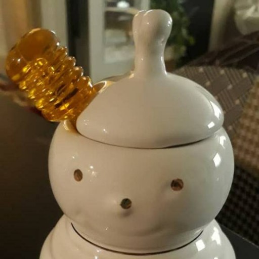 ظرف عسل عسل خوری (ارسال ارایگان) کیفیت خوب ظرف چینی ظرف عسل