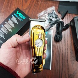 ماشین اصلاح خط زن حرفه ای سر و صورت وی جی ار مدل VGR V-290

