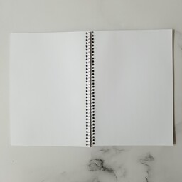 دفتر نقاشی فنری طرح جلد به صورت رندم