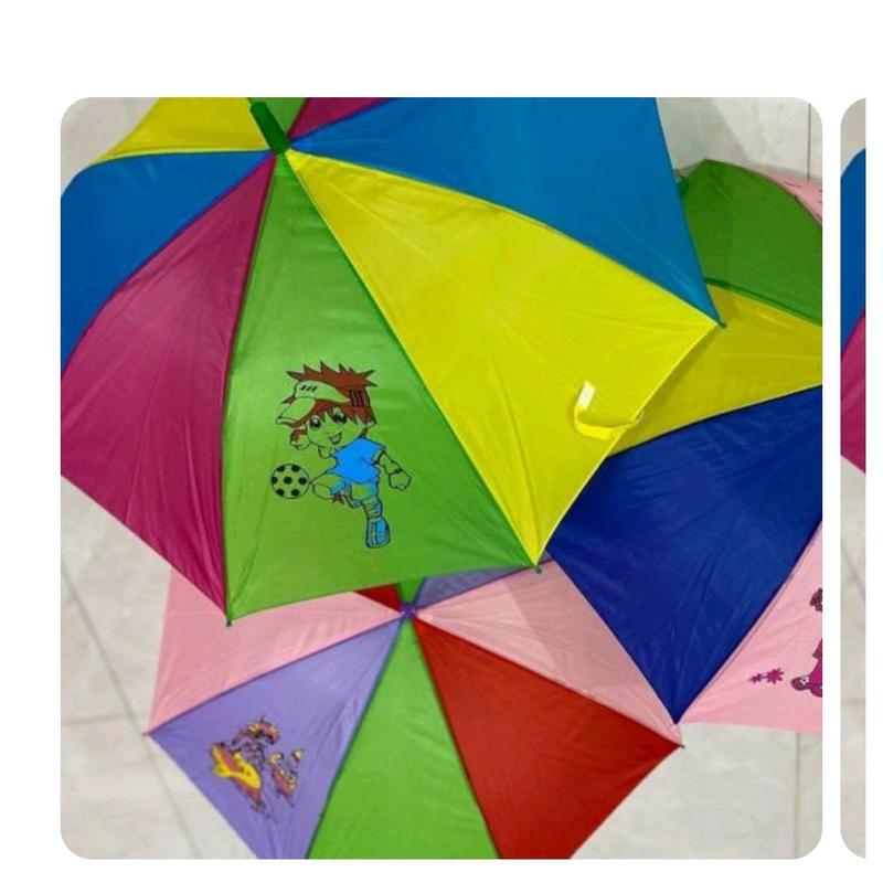 چتر رنگارنگ چتر رنگی رنگین کمان