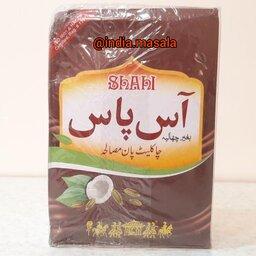 تنقلات آس و پاس ترکیبات رازیانه نارگیل و نعنا شکلاتی وزن 185 گرم 48 بسته ساخت پاکستان 