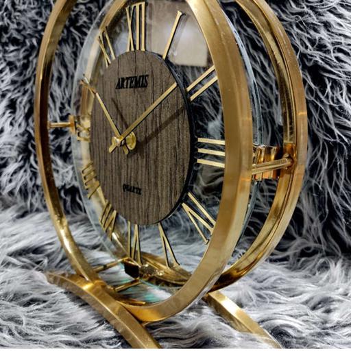 ساعت رومیزی تمام فلز آرتمیس فانتزی سایز 30 َسانتی متری