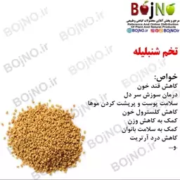 تخم شنبلیله(بسته 50گرمی)