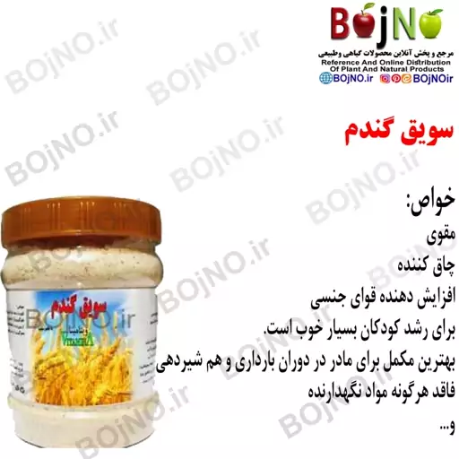 سویق گندم 500 گرمی