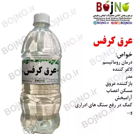 عرق کرفس سنتی بجنو (آب چشمه)