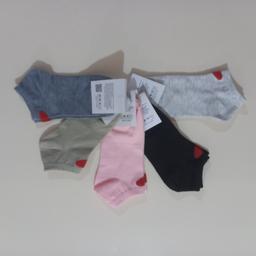 12 جفت جوراب طرح دار زنانه جین کامل کد002 ارسال رایگان
