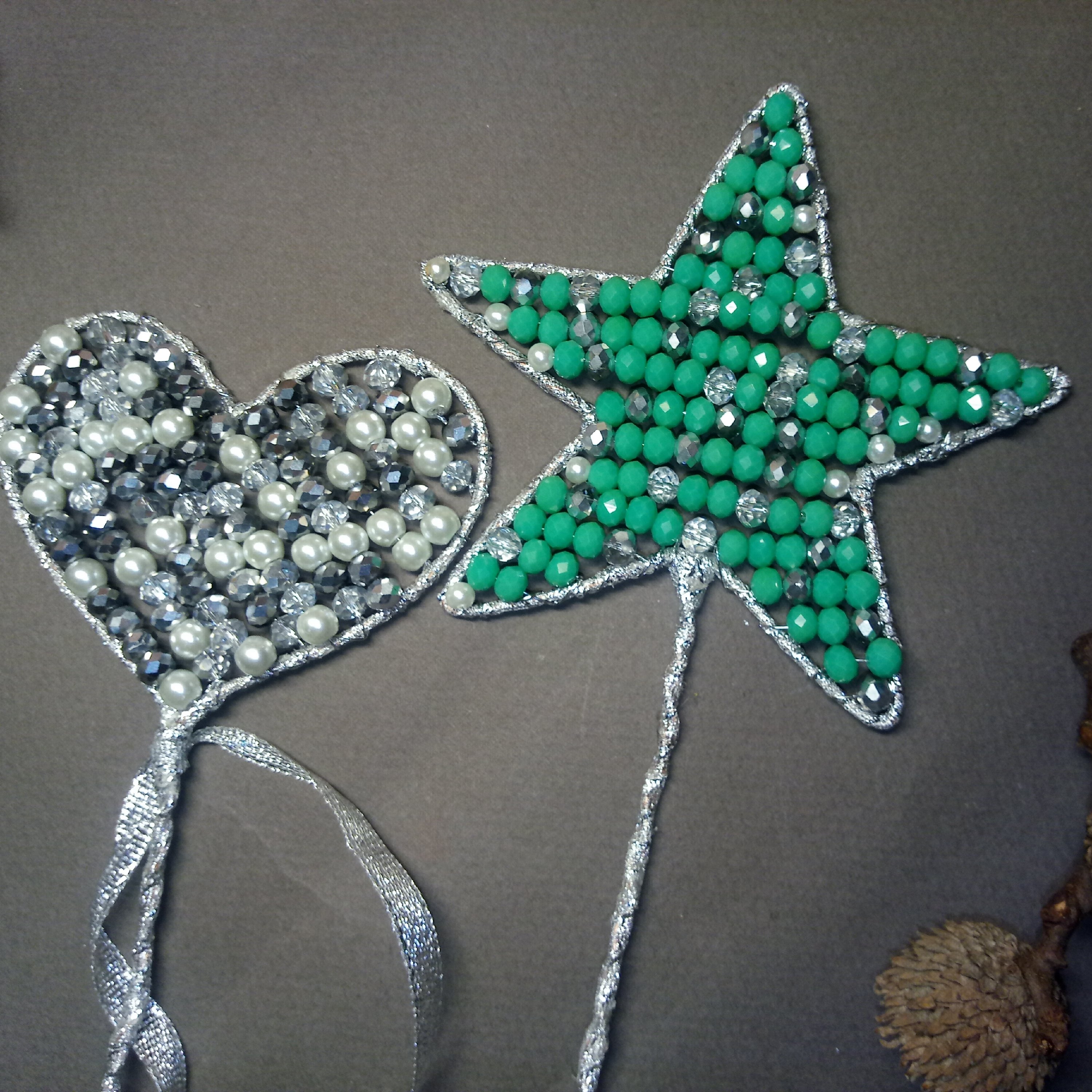 مینی تاج گلابتون با چوبدستی جادویی