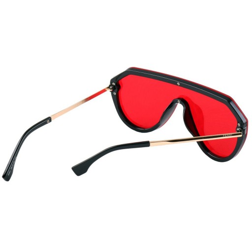 عینک آفتابی مردانه و زنانه طرح فندی (رنگ قرمز)