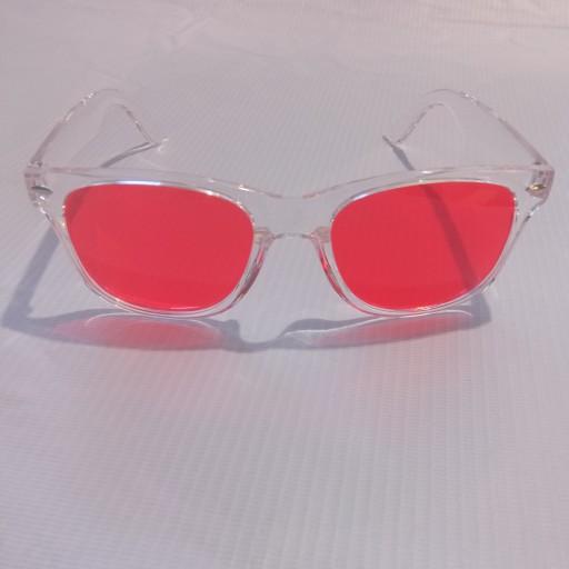 عینک آفتابی و شب مردانه و زنانه ویفر یووی 400 (رنگ قرمز)