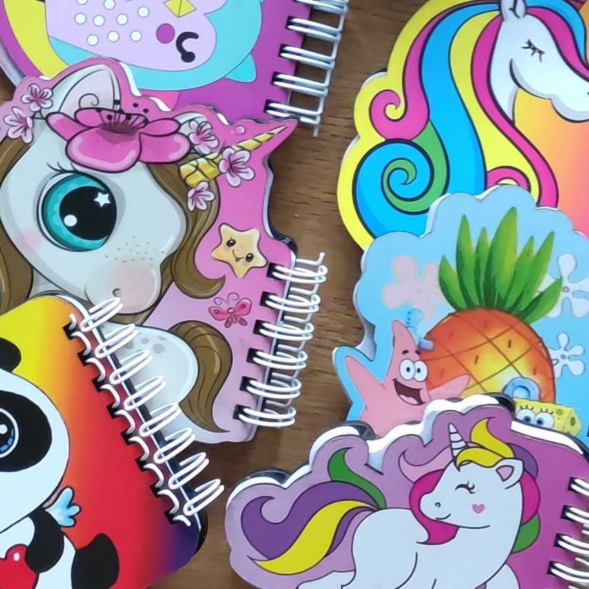 دفترچه یادداشت فانتزی جلد چوبی طرح های جذاب، دفترچه یادداشت فانتزی