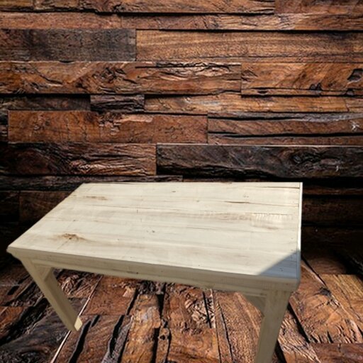 کرسی چوبی ، ابعاد یک‌متر در یک‌متر ، بسیار مستحکم 