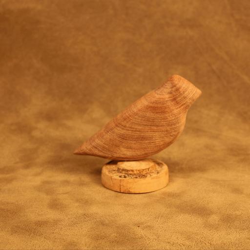 پرنده چوبی از جنس چوب زیبای کهور