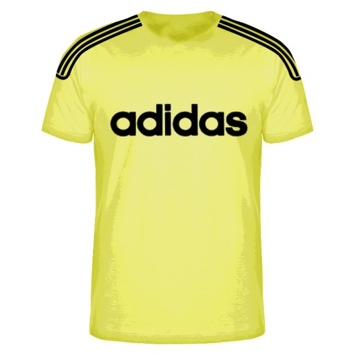 تی شرت مردانه مدل آدیداس رنگ زرد روشن