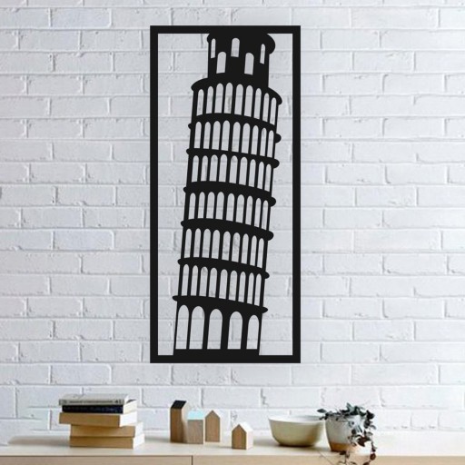 استیکر و پوستر طرح برج پیزا کد 59 سایز 60 در 25 به قیمت 200 هزار تومان