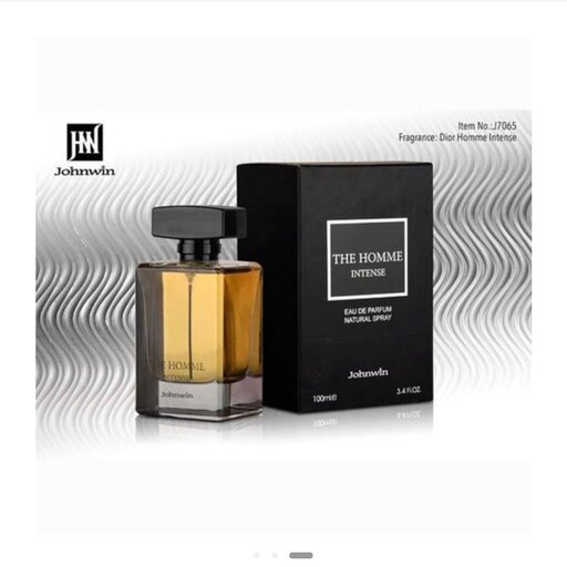 عطر ادکلن مردانه دیور هوم اینتنس جانوین - جکوینز د هوم اینتنس (Jackwins- Johnwin Dior Homme Intense) حجم 100 میل