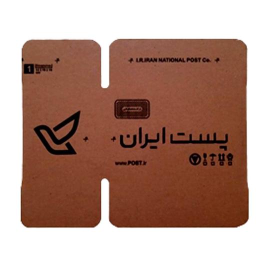 کارتن پستی پست ایران سایز 1 پک 20 عددی استاندارد سه لایه قهوه ای رنگ