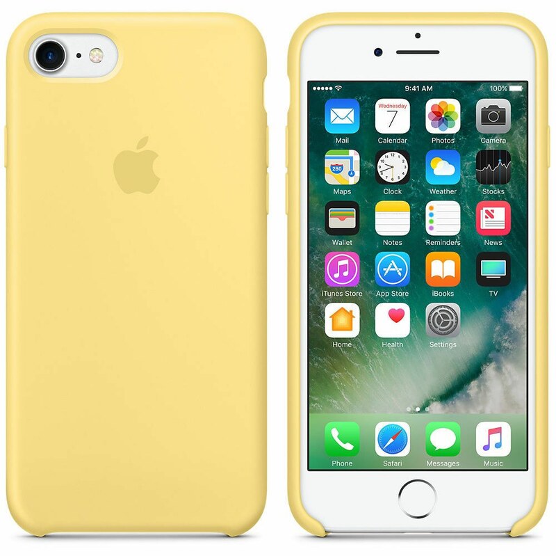 قاب سیلیکونی آیفون 7 و 8 پلاس لیمویی  Siliconi Cover Case For iPhone 7 Plus