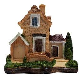 تزئینات آکواریوم مدل خانه ویلایی