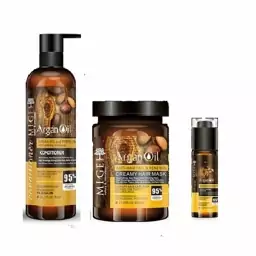 پک شامپو و ماسک مو و روغن آرگان میگ Mige Argan فری سولفات