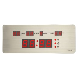 ساعت رومیزی و دیواری ttn دیجیتال مدل TL2510A رنگ قرمز