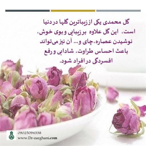 عصاره خوراکی گل محمدی ارگانیک دکتر زرقانی(120 سی سی)