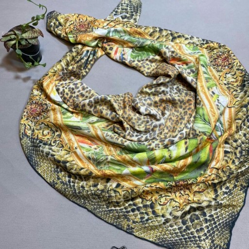 روسری زنانه مدل پلنگی ارسال رایگان