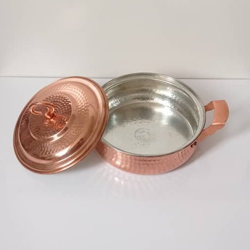 ماهیتابه مسی دربدار سایز یک نانو شده
