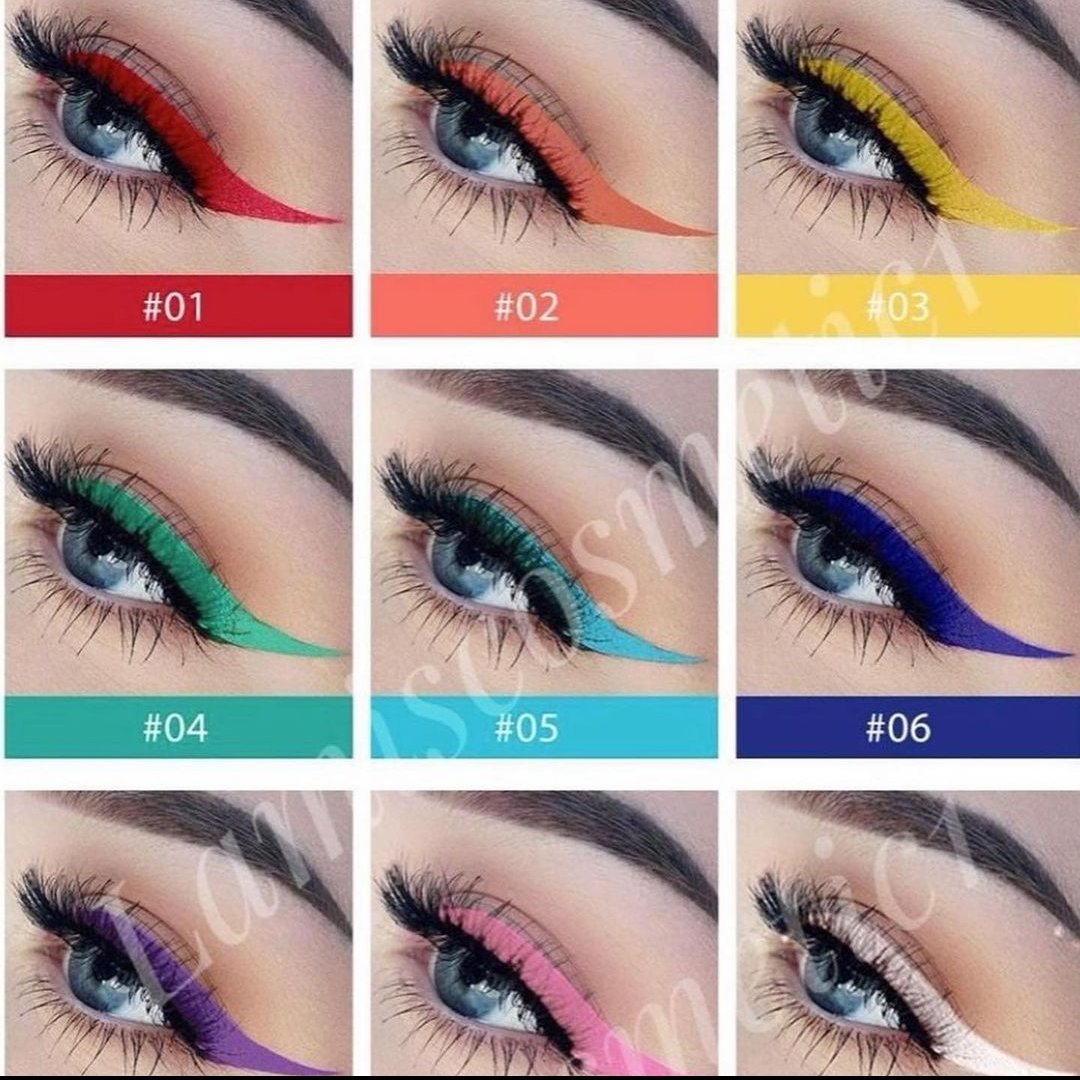 خط چشم مدادی زیبا خط چشم ماژیکی