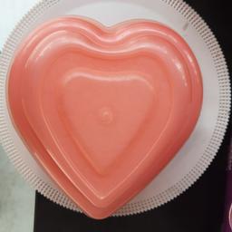قالب ژله پلاستیکی قلب