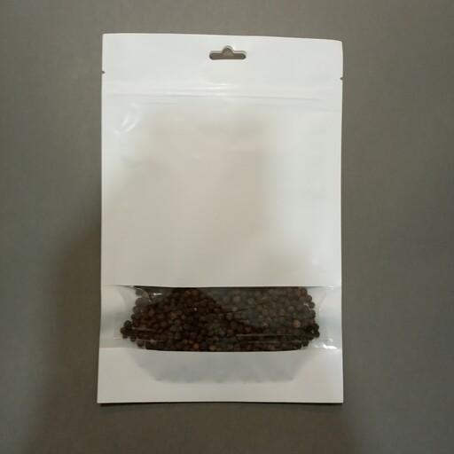 دانه ی فلفل سیاه هندی بسیار عطری و تمیز بدونه نیاز ب شستشو بسته ی 250 گرمی
