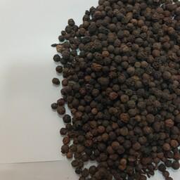 دانه ی فلفل سیاه هندی بسیار عطری و تمیز بدونه نیاز ب شستشو بسته ی 250 گرمی