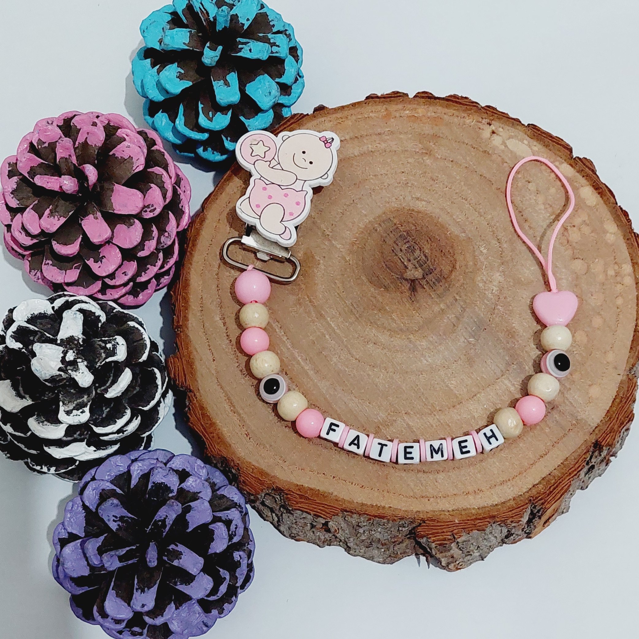 بند پستونک نوزاد اسم