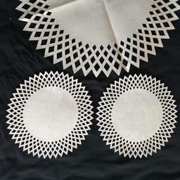 رومیزی به همراه 2عدد عسلی