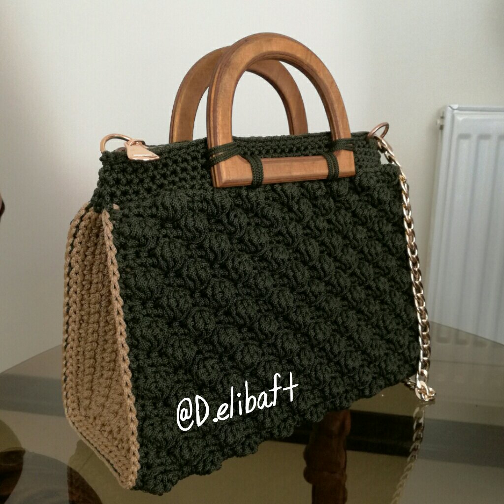 کیف دوشی فندقی