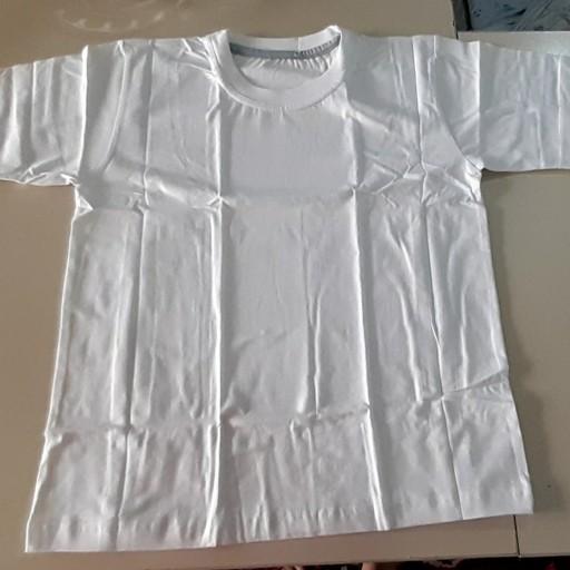 تی شرت پسرانه سفید ، مارک نیکوتن پوش، جنس فوق العاده ایرانی ، سایز 13 تا14 سال ، جنس صددرصدکتان ،