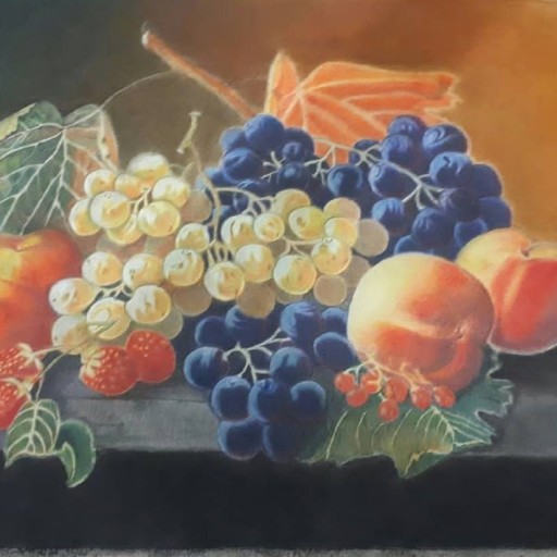 میوه های نقاشی