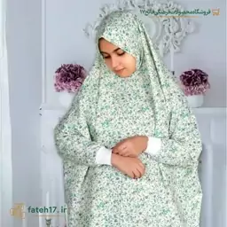 چادر نماز جلوبسته آستین دار قد130