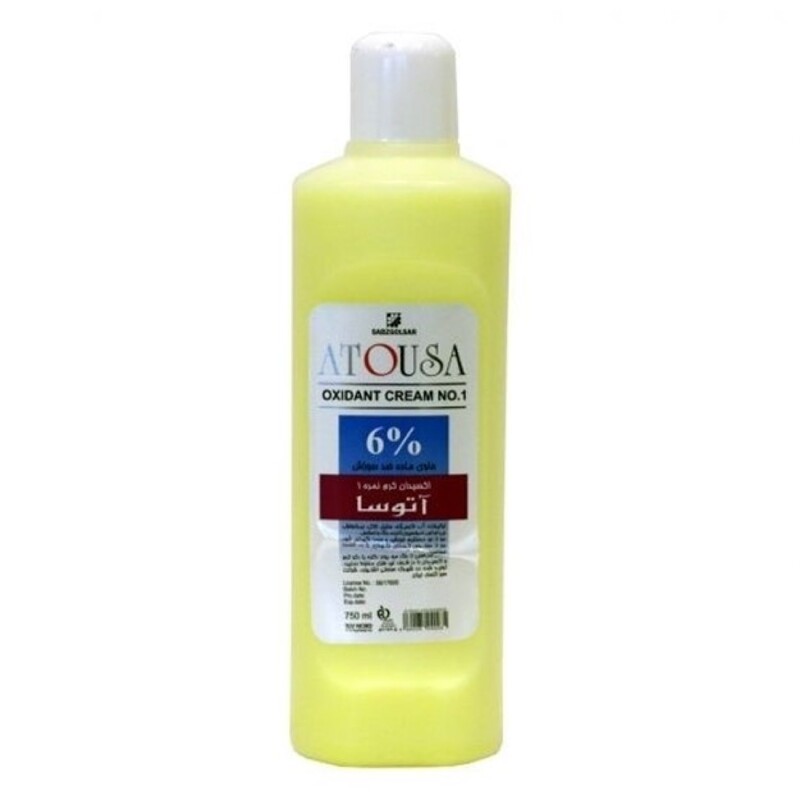 اکسیدان آتوسا -60ml -درصد12فعال کننده رنگ مو -ضدخشکی -تقویت کننده