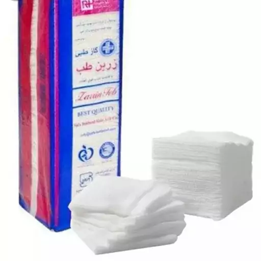 گاز غیر استریل 400 گرمی ابعاد 5در5(دندانپزشکی)